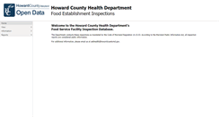 Desktop Screenshot of howard.envhealth.info